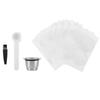 Aluminum Foil Lids Stainless Steel Capsule Filter Kit Coffee Capsule Filter  For Espresso Making