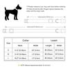 Custom Dog Collar Leash Set PU Leather Dog Collars Engraved Pet ID Necklace With Lead Rope Durable for Small Medium Large Dogs