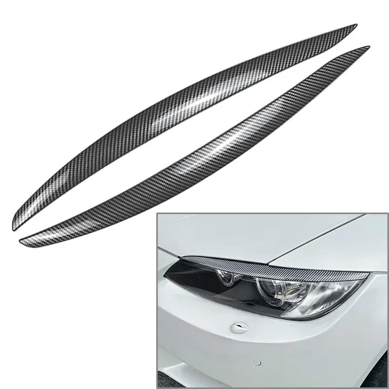 Car Headlight Headlamp Eyelids Eyebrow Cover Decoration Trim for BMW E92 E93 3 Series 2 Door Couple M3 2005-2013