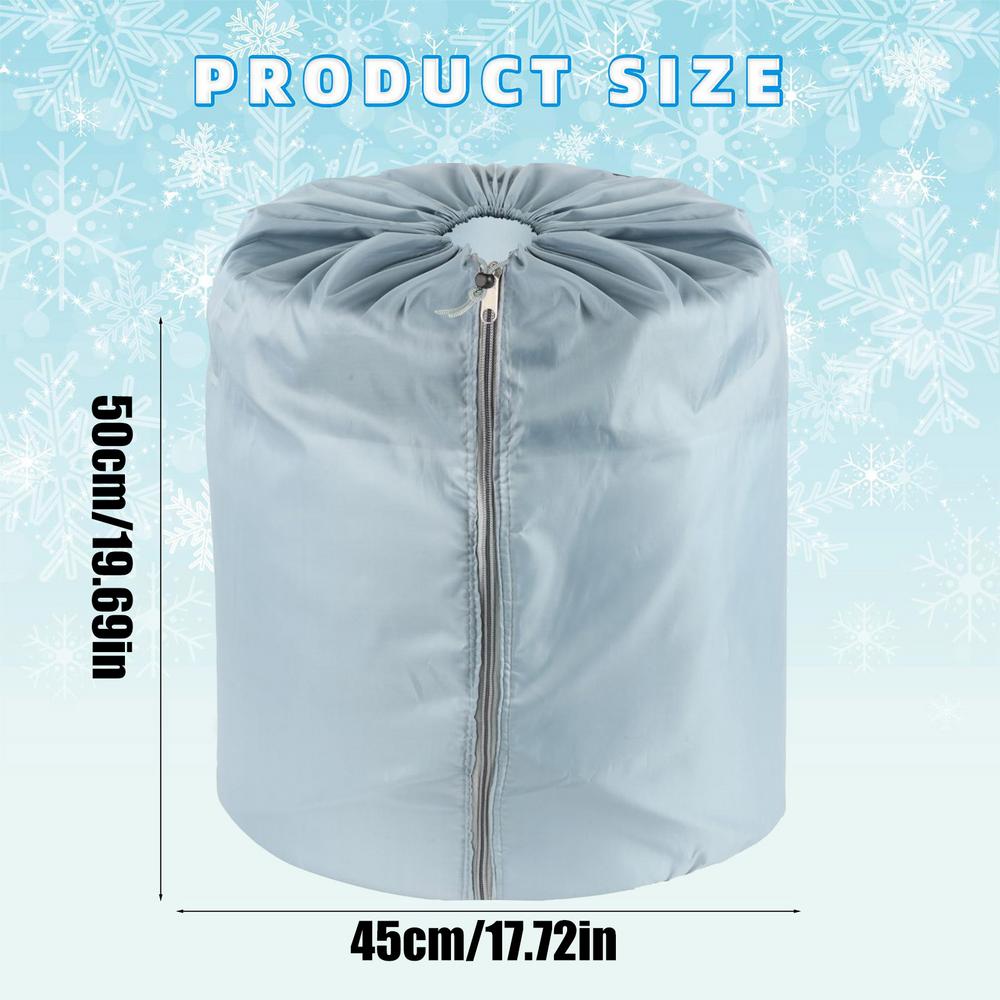 

Frost Cloths For Outdoor Plants Garden Plant Frost Cover Zippered Thermal Flower Guard With Drawstring For Garden Greenhouse серый