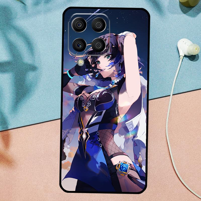 Yelan Genshin Impact For Samsung Galaxy M21 M31 M11 M13 M33 M53 M16 M06 M12 M14 M15 M35 M55 M34 M54 M32 M52 Case