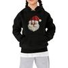 Sweatshirts For Teen Girls Hoodies Long Sleeve Drawstring Pullover Cute Printed Oversized Hoodie Christmas