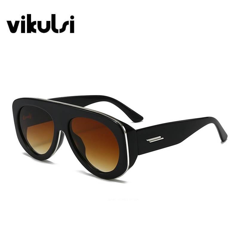

Metal Pilot sunglasses for women 2026 new fashion vintage Black Green sun glasses ladies retro Multi-color lens driving shades черный коричневый