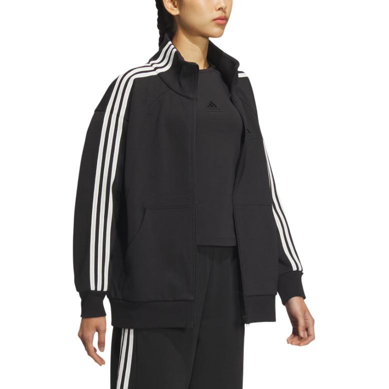 adidas 3 Stripes Jacket Women's Black JN0759
