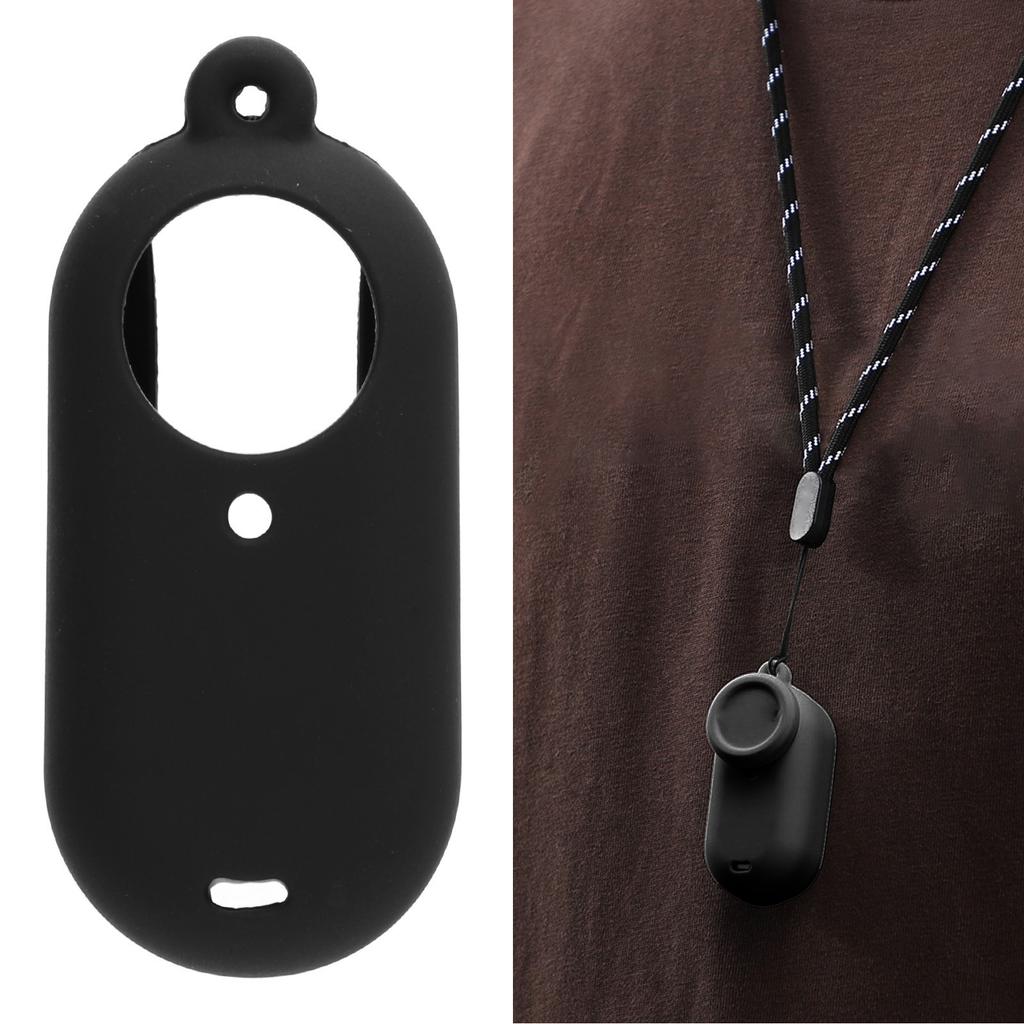 Silicone Protective Case Set for GO 3S Thumb Camera Protective Cover and Lens with Lanyard