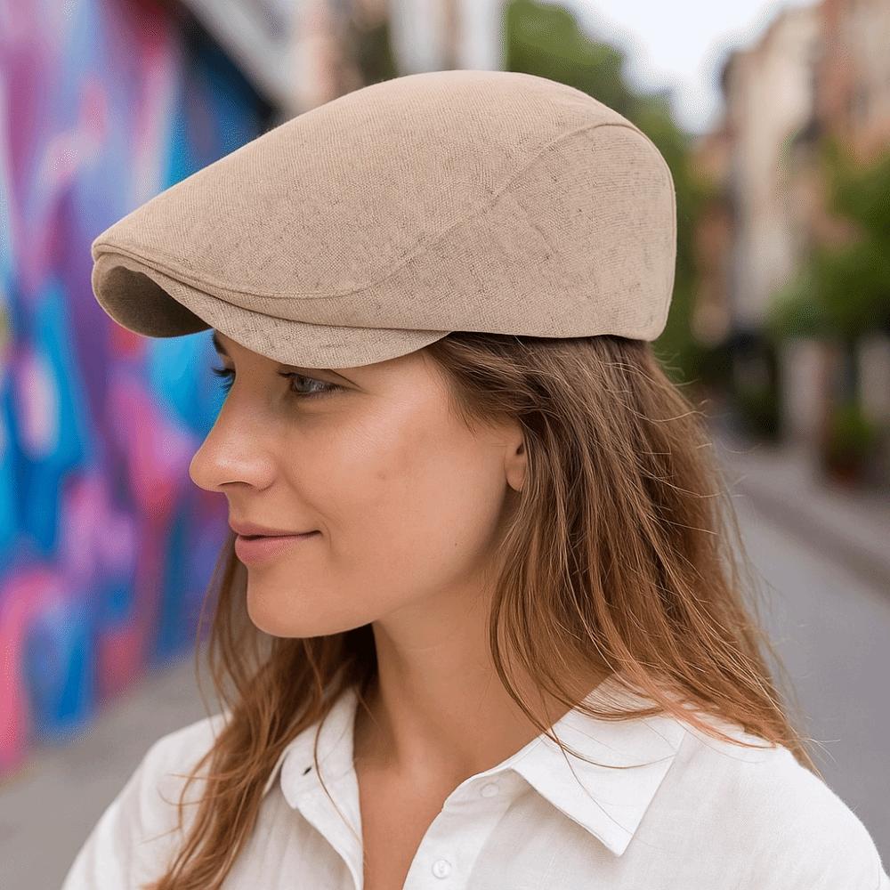 Breathable Duckbill Hats Plain Design Flat Hats Curved Brimmed Hat Forward Hat  Autumn