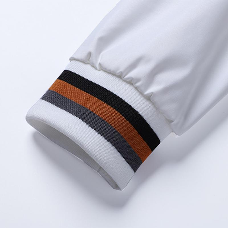 Veste décontractée pour hommes, veste de sport de printemps et d'automne, couleur unie, style masculin