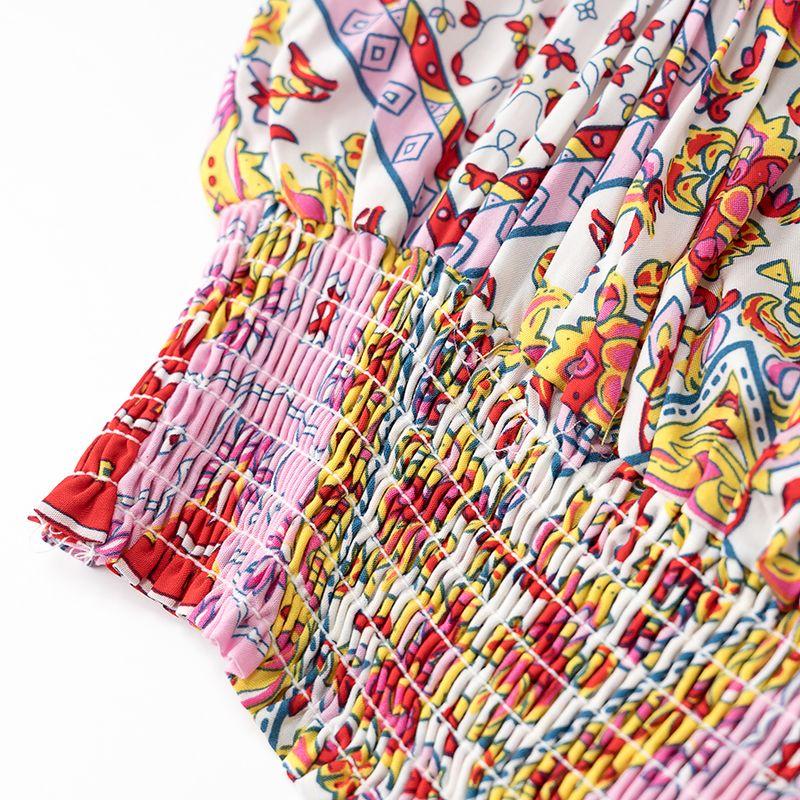 Kaslead New Arrival Women's Clothing Fashion Style Fashion Minimalist Short Top Geometric Print Pants Suit