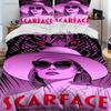 New 3D Print Movie Scarface Tony Bedding Set Bedroom Soft Modern Bedspreads Comefortable Duvet Cover Quilt Cover And Pillowcase