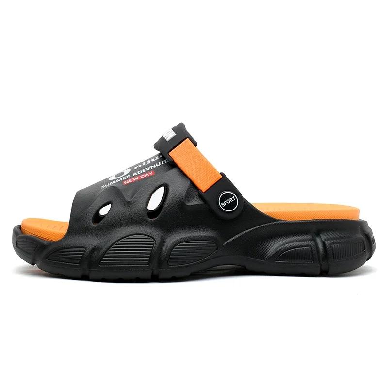 

Мужские сандалии Eva 2024 Тапочки Обувь шеф-повара для мужчин Социальная обувь Мужские пляжные сандалии Мужские сандалии Кеннер Мужские мягкие сандалии Плоские 40-41