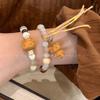 Cute Kitty Cat Beaded Woven Bracelet For Women Couple And Best Friends