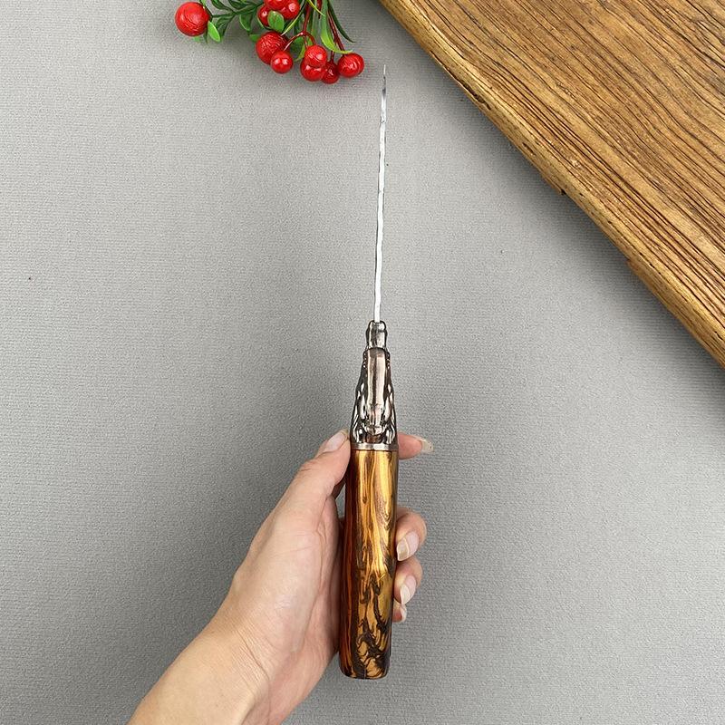 Stainless Steel Bonig Knife Camping Fish Knifes Meat Cleaver Peeling Knife Professional Handmade Forged Kitchen Chef Knives