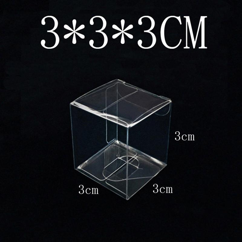 10Pcs PVC Clear Transparent Boxes for Wedding/Christmas Event Favors, Ideal for Chocolate, Candy, Apple Gifts.