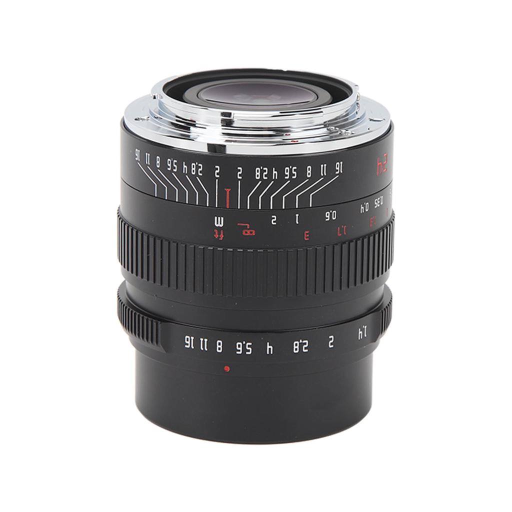 Obiektyw 7ARTISANS 24mm F1.4 Obiektyw szerokokątny Metalowa obudowa 2 szkła ED Obiektyw aparatu półklatkowego dla M3 M5 M6