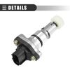 Motoforti Speed Sensor, Transmission Vehicle Speed Sensor, for Toyota MR2 1991-1995, Plastic Metal, No.8318112050, Black Silver Tone