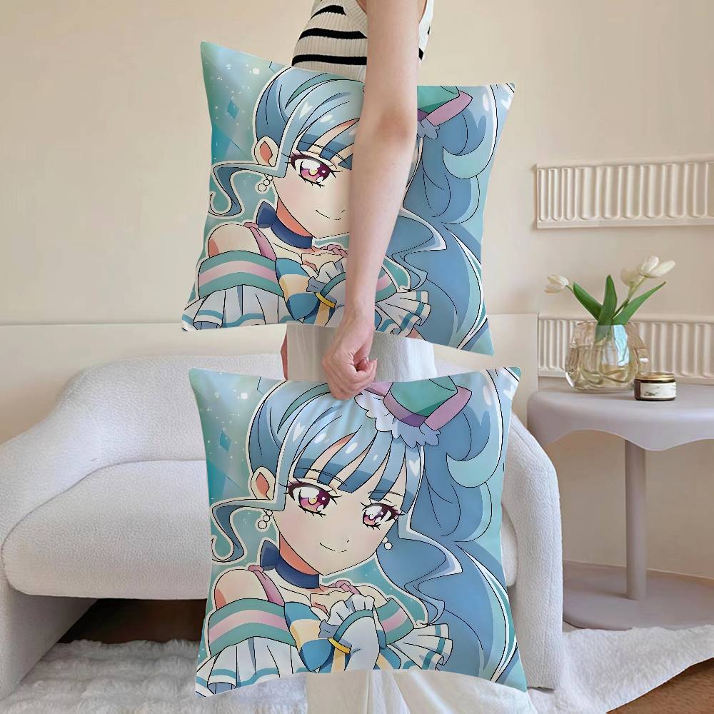 Nekoyashiki M-Mayu Pillow Case Sofa and Living Room Decorative Cushion Covers Dust-proof and Mite-proof Invisible Zipper