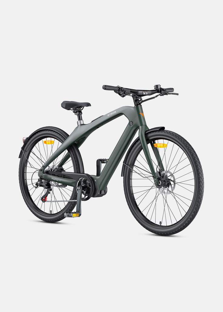 ENGWE N1 PRO Electric Commuter Bike - 80Nm Mid-Drive, 100km Range, Carbon Fiber Frame