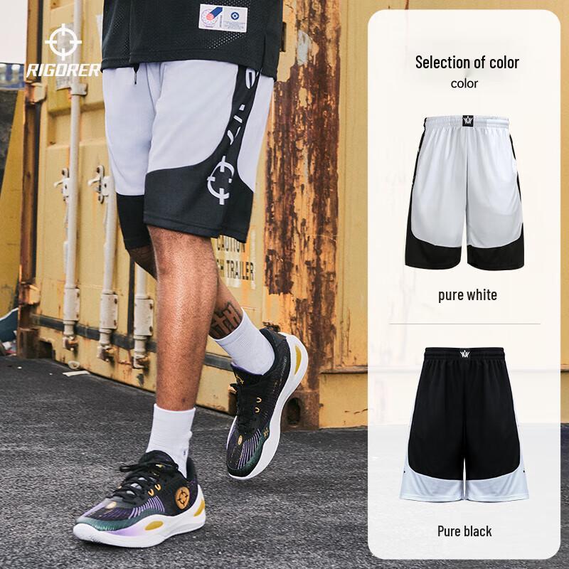 ZhunZhe Men's Loose Fit Athletic Shorts