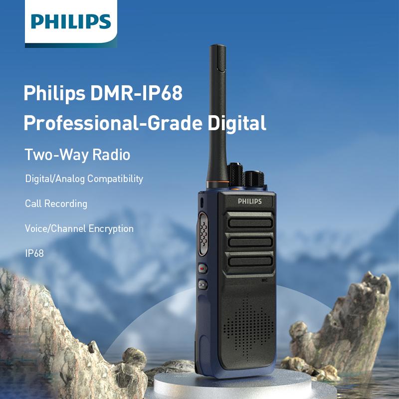 

Philips DMR-IP68 Professional-Grade Digital Two-Way Radio