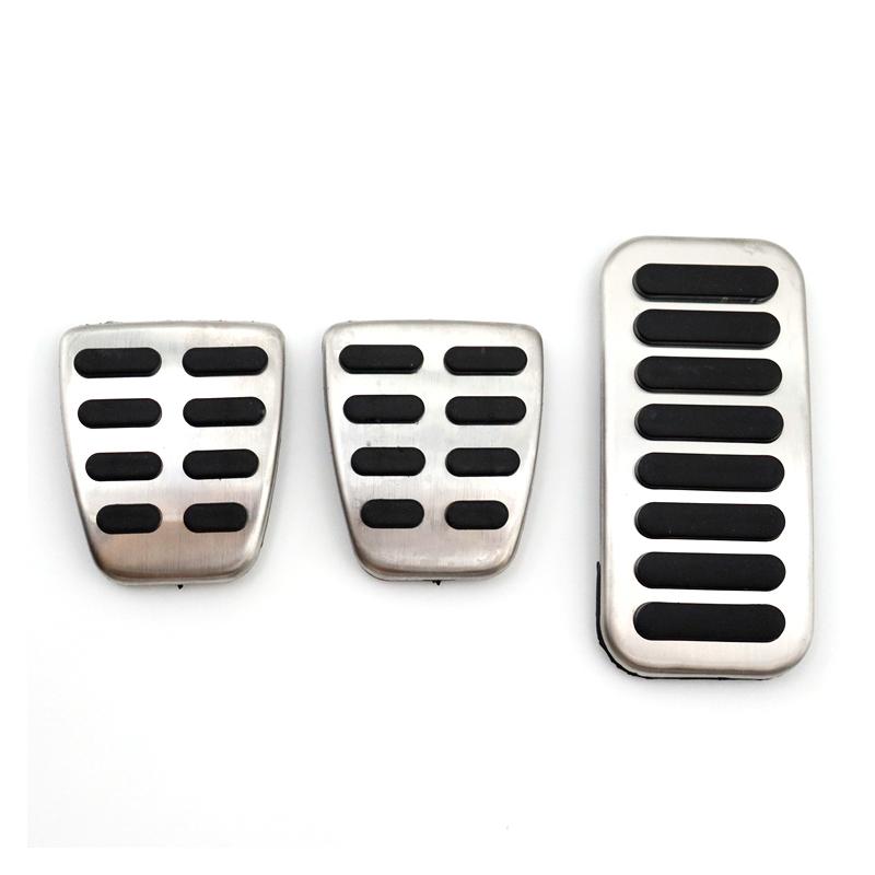 

Car Foot Pedals Cover For Hyundai Elite I20 PB PT GB IB 2009~ Accelerator Brake Restfoot No Drilling Pedal Pdas Parts AT MT 3 pcs