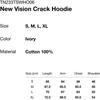 Thisisneverthat New Vision Crack Hoodie Elfenbein