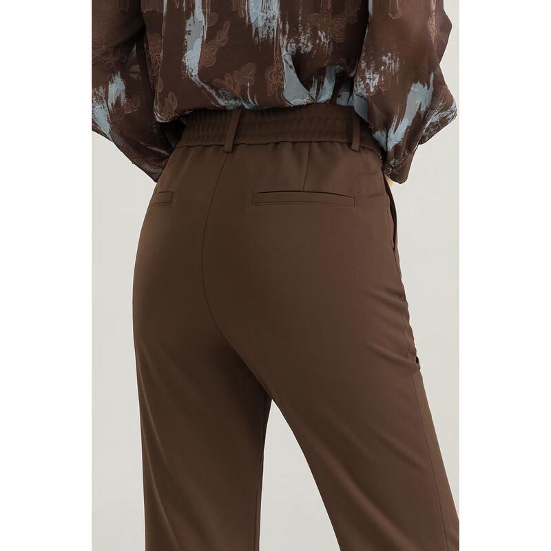 Mengshuya Women's Four-Way Stretch Slim Fit Flared Suit Pants