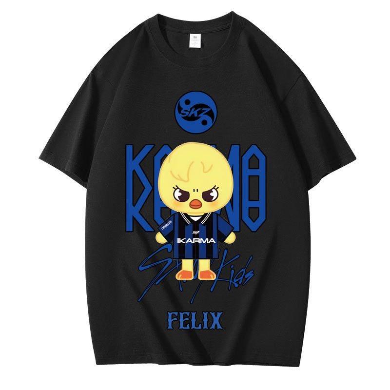 Straykids KARMA SKZOO Футболка Kpop Звезда Футболка M