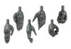 M.S.G Modeling Support Goods Sharp Hand Unit 25mm Non-Scale Plastic Model Kit Accessory