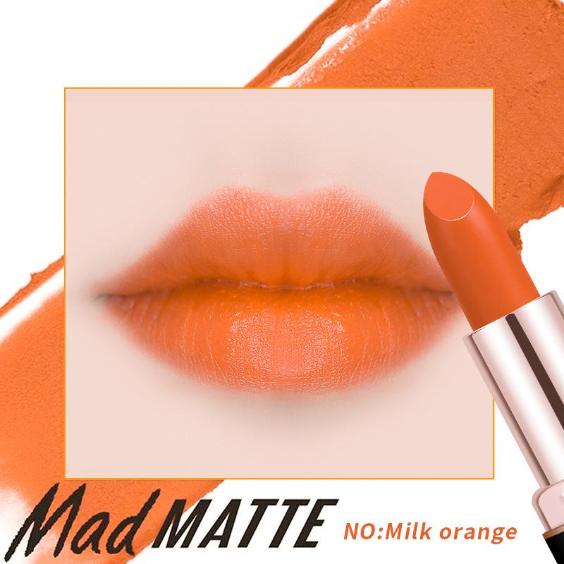 

Помада Feimeiren Nude: Увлажняющий, не выцветающий, нелипкий оттенок молочного чая для желтой кожи, в одной упаковке 3.8g