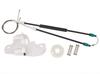 Peugeot 407 04-11 Fensterheber Reparaturkit, elektrisch, hinten links