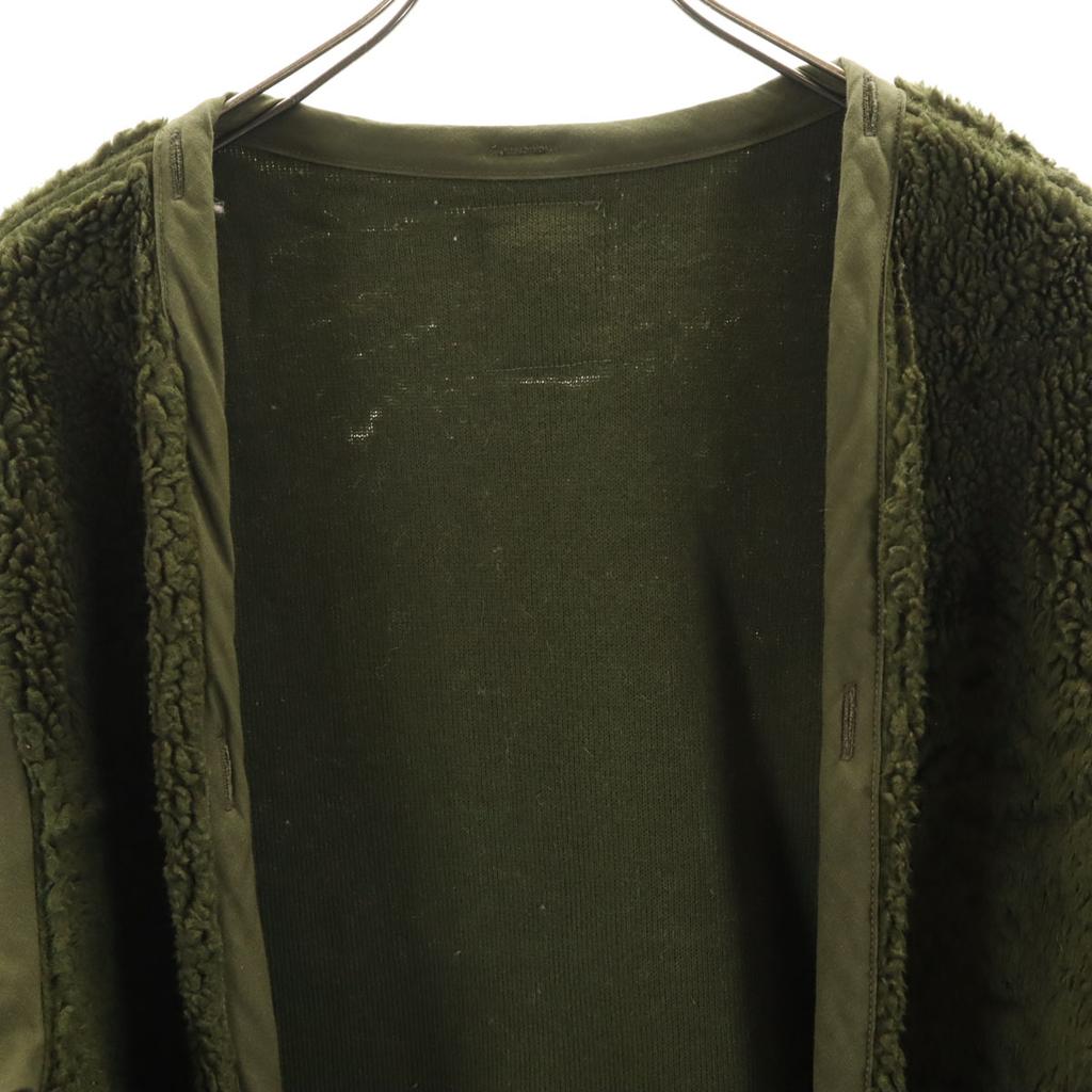 DUTCH ARMY Boa Liner coat khaki military Men's Used