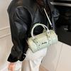 Handbag Women's New Bag Shoulder Messenger Bag Cylinder Bag