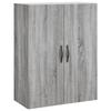 VidaXL Armoire murale sonoma gris 69,5x34x90 cm bois d'ingénierie 834984