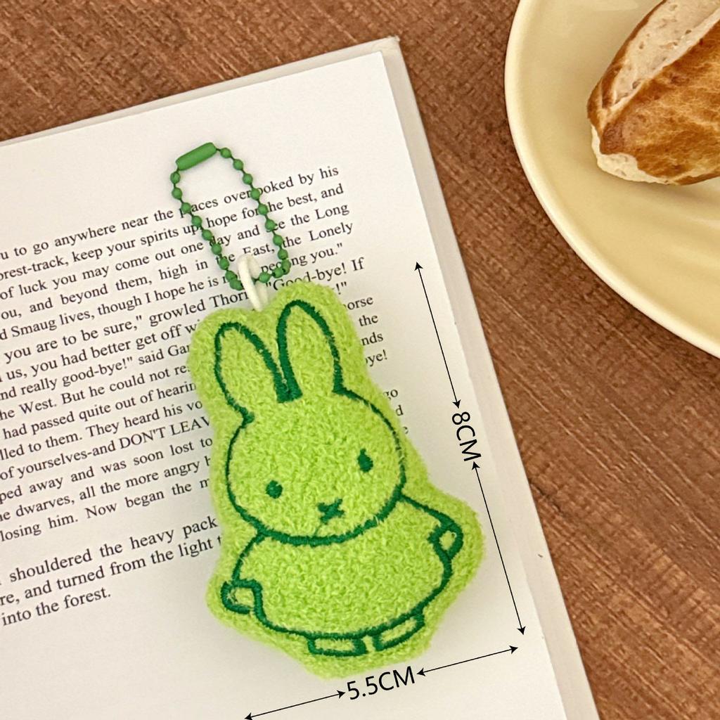 1/4 Pcs Cute Miffy Cartoon Small Animal Doll Girl Backpack Versatile Doll