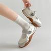 Fashion Commuter White Retro Light Mouth Platform Single Shoes Women's 2025 New Summer Velcro Sports Mary Jane Shoes