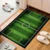 Football Field Pattern Rug Design Patterned carpet, suitable as a non slip play mat for the living room and bedroom sofa