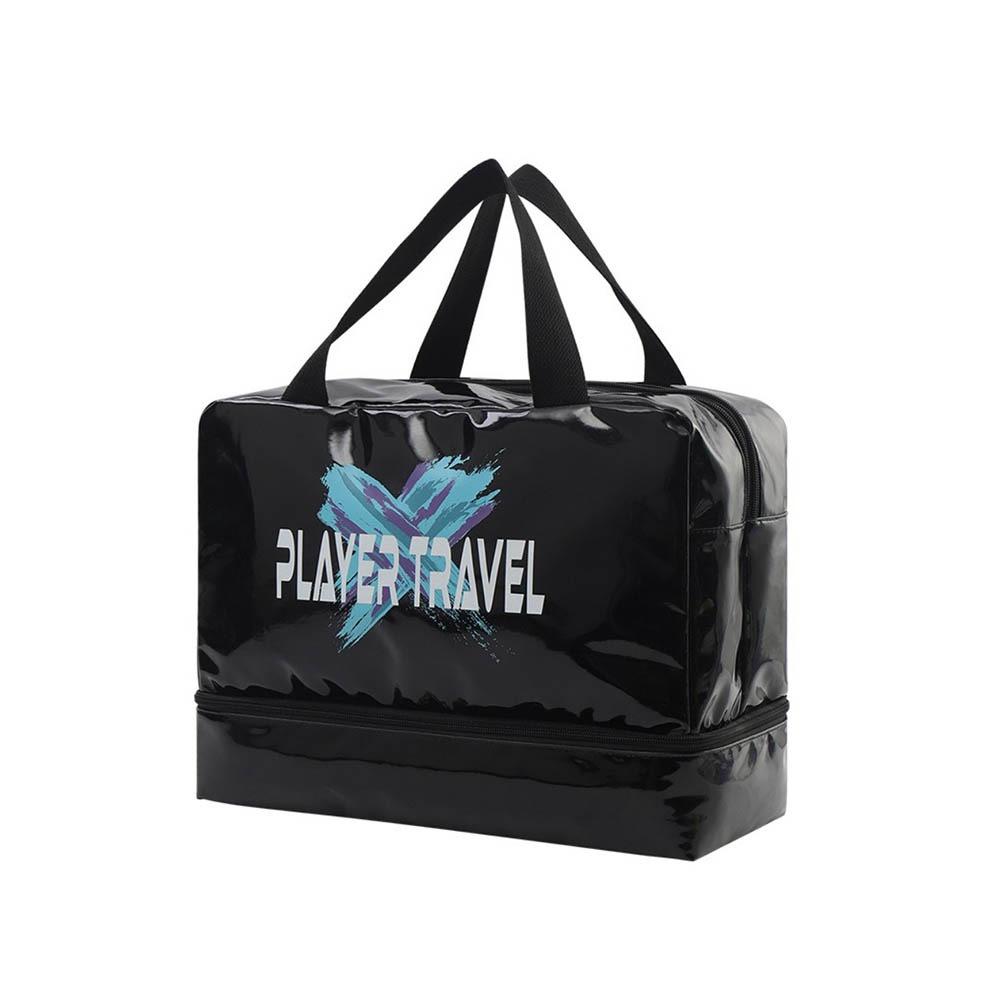 

Large Capacity Gym Bag Dry-Wet Separation Swimming Pool Bag Storage Bag Travel Handbag Women чёрный