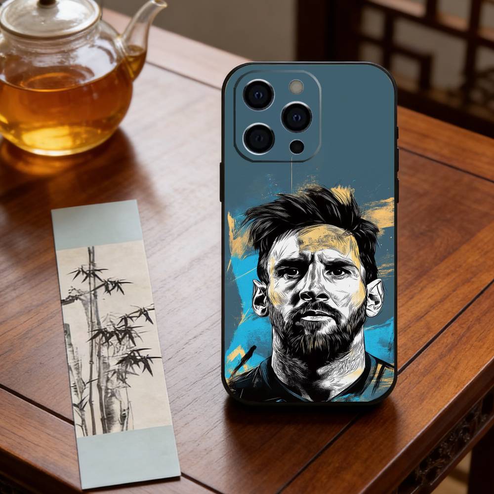 Custodia per Telefono Lionel Messi Silicone Morbido Per IPhone 17 16 15 14 13 12 11 X XR Plus Pro Max Plus