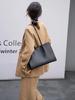 2026 New Style Soft Top Grain Cowhide Tote Bag for Work Commute - Versatile, High-End, Large Capacity Shoulder Bag