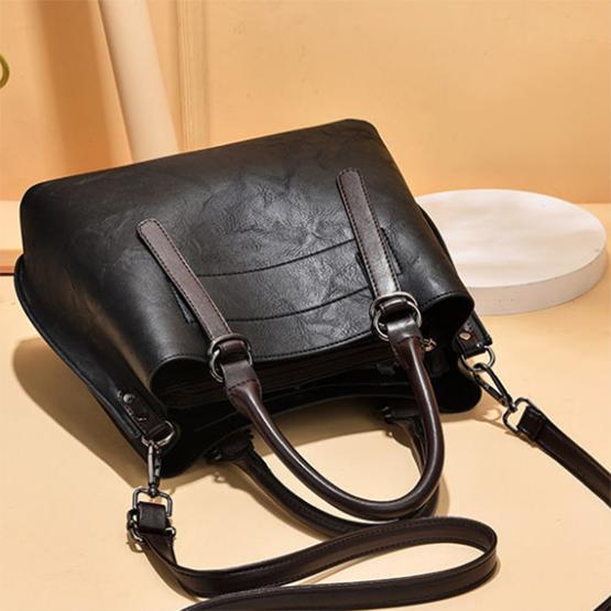 Women PU HandBag Women Belt Single Shoulder Bags Casual Totes Solid Color Soft Messenger Bag