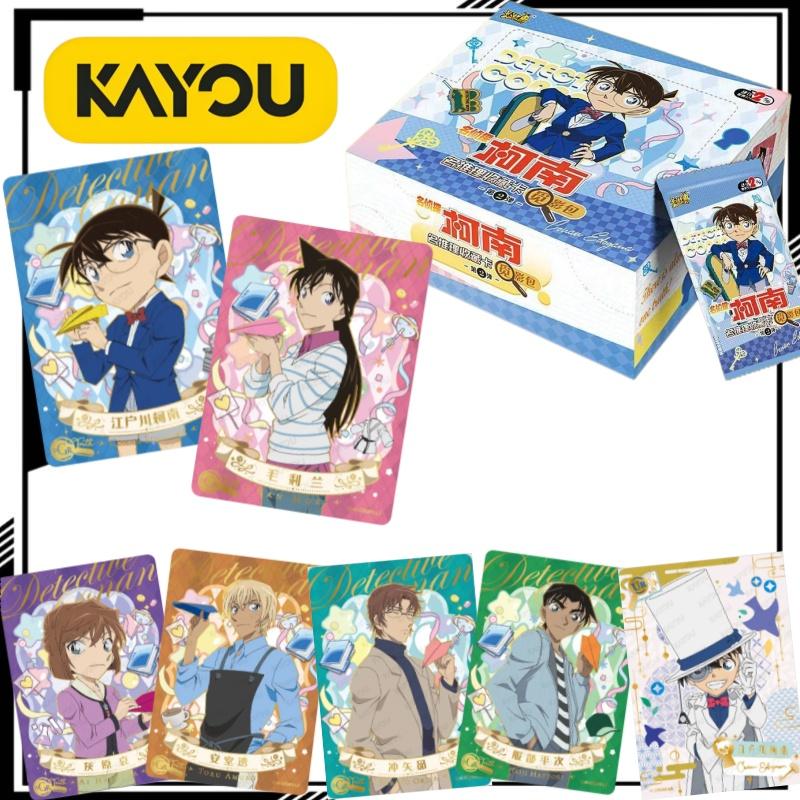 Official Detective Conan ShadowSeeking Pack Second Wave Cards Cartoon Jimmy Kudo Collectible Cards Anime Merchandise
