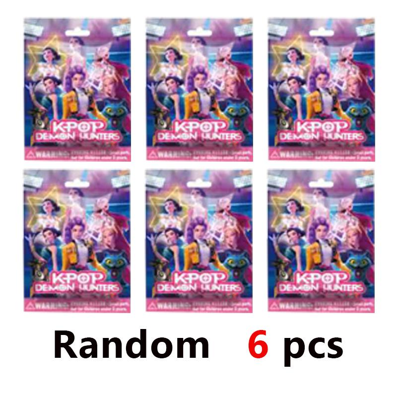 New 24pcs Kpop Devil Hunter Blind Box Action Derpys Tiger Rumi Mira Zoey Sussy Doll Fan Gift Birthday And Christmas Gifts