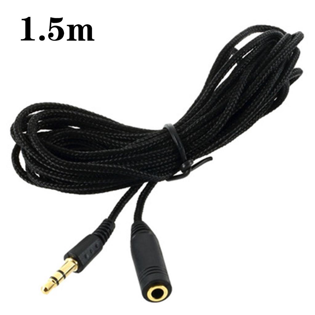 3.5mm Stereo Audio Earphone Extension Cable Ultra Long for headphone