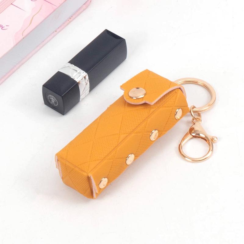 2025 Portable Lipstick Keychain: Mini Makeup Bag & Coin Purse