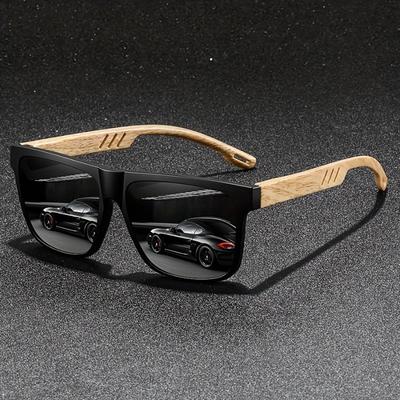 Fashionable Retro Unisex Driving Fishing Travel Square Glasses