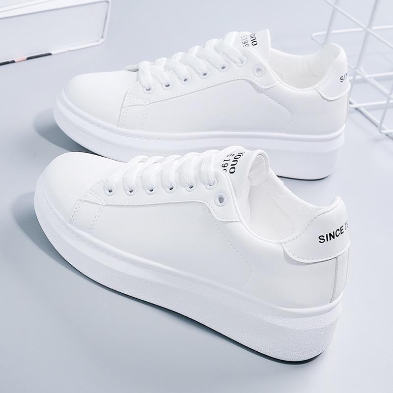 

Women s Spring and Autumn 2024 Skirt with All-Match White Sneakers size 36 серебряный