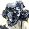 Male Adult Ball Glitter Mirror Face Mask Masquerade Home DJ Decor Luxury Night Club Mask  Show