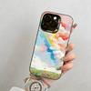 colorful Phone Case For iPhone 17,16,15,14,13,12,11 Plus,Pro Max,XS,Colorful Silver Black Cover