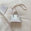 Borsa a mano vintage alla moda realizzata con conchiglie, semplice borsa a tracolla crossbody per donna