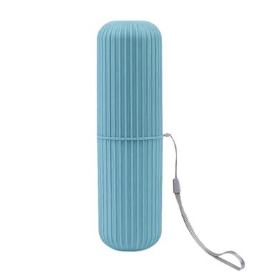 Zahnbürstenbecher mit Kappe, kreativer Zahnpasta-Halter, tragbarer Aufbewahrungskoffer, Organizer, Toilettenartikel, Aufbewahrungsbecher, Reise-Gadgets